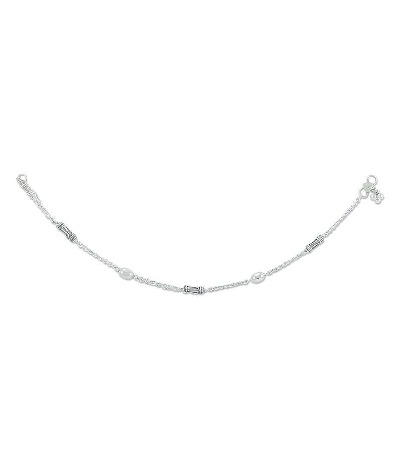 Tribal Silver Anklets-ANK101