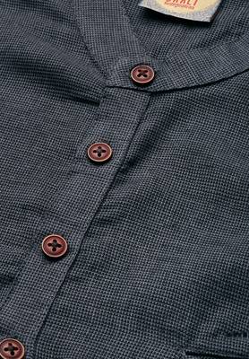 Black woven pure cotton men-kurtas 5