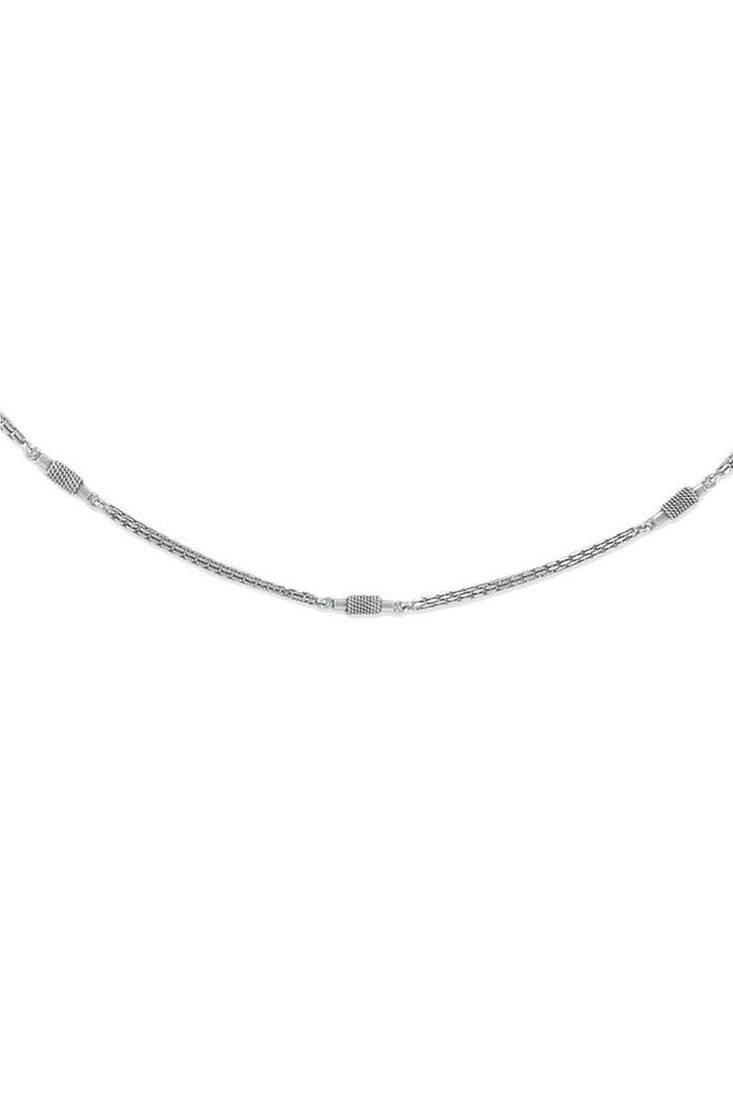 Traditional Vibes Silver Anklets-ANK103