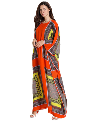 JSDC Women's Party Wear BSY Korean Fabric Bat Wing Style Kaftan 2