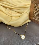 Gold mangalsutra