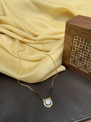 Gold mangalsutra 4