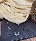 Gold mangalsutra