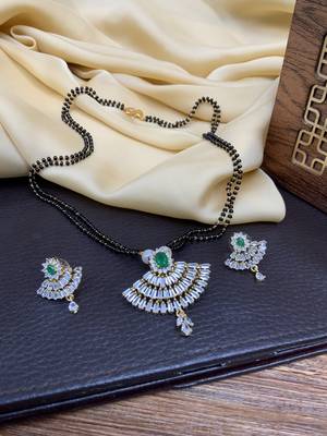 Green mangalsutra 2