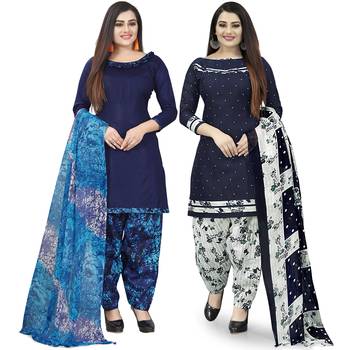 Multicolor printed blended cotton salwar 1