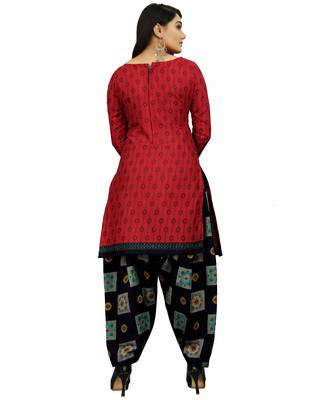 Multicolor printed blended cotton salwar 4