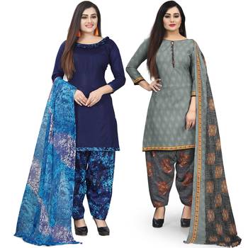 Multicolor printed blended cotton salwar 1