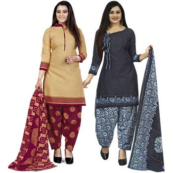 Multicolor printed blended cotton salwar 1