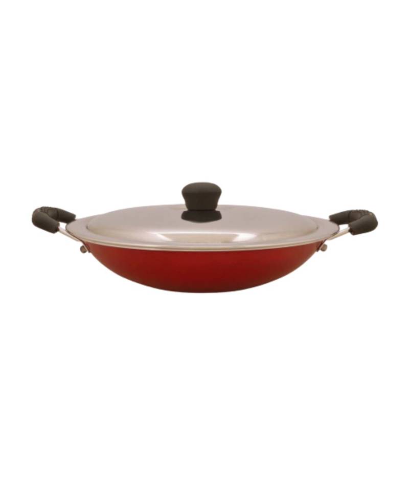 Navrang Appachatty with Lid (Aluminium, Non-stick)