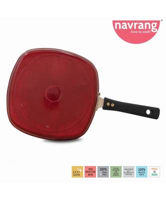 Navrang Grill Pan 16.5 cm diameter (Aluminium, Non-stick) 3