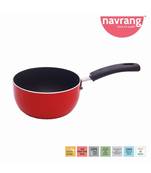 Navrang Small Sauce Pan 16.5 cm diameter (Aluminium, Non-stick)