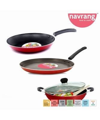 Navrang Cookware Set (Aluminium, 4 - Piece) 2