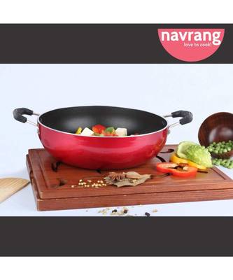 Navrang Economy Small Kadhai 20 cm (Aluminium, Non-stick) 1