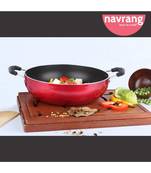 Navrang Economy Small Kadhai 20 cm (Aluminium, Non-stick)