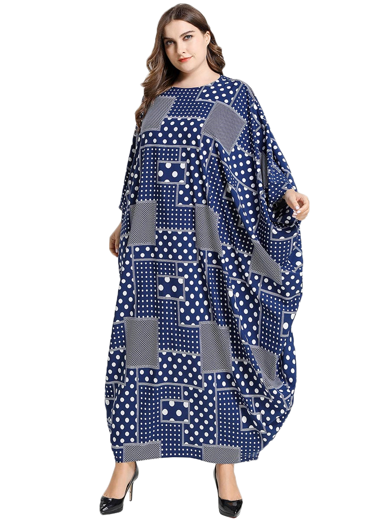 JSDC Women's Occasion Wear BSY Korean Fabric Bat Wing Style Kaftan