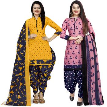 Multicolor printed blended cotton salwar 1