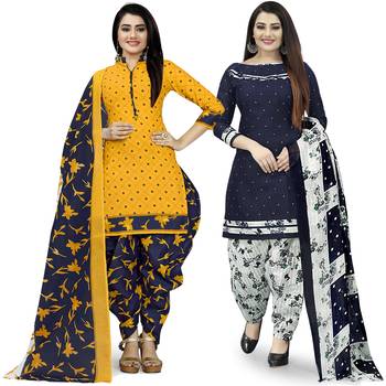 Multicolor printed blended cotton salwar 1