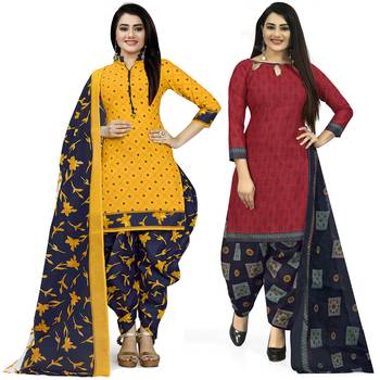 Multicolor printed blended cotton salwar 1