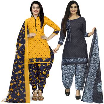 Multicolor printed blended cotton salwar 1