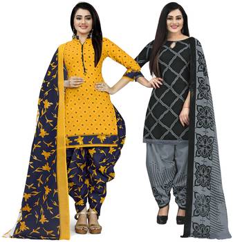 Multicolor printed blended cotton salwar 1