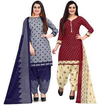 Multicolor printed blended cotton salwar 1