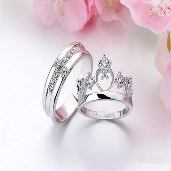 Silver cubic zirconia rings 4