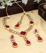 Pink necklace-sets