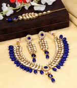 Blue necklace-sets