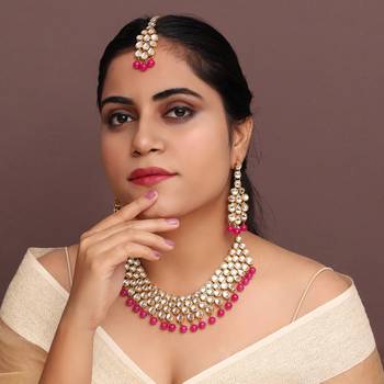 Pink necklace-sets 1