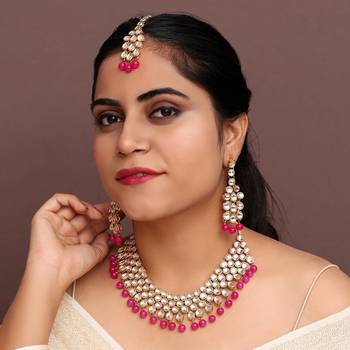 Pink necklace-sets 2