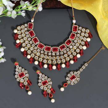 Pink necklace-sets 1
