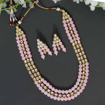 Pink necklace-sets 2