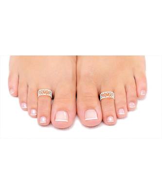 Heart Silver Toe Ring-TR266 2
