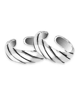 Ramp Walk Silver Toe Ring-TR272 2
