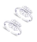 Trendy Flower Toe Ring-TR276