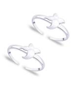 Charm Zircon Silver Toe Ring-TR340