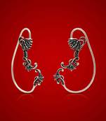 Silver earrings