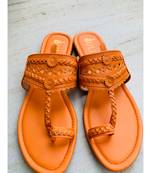 Orange Flat Kolhapuri