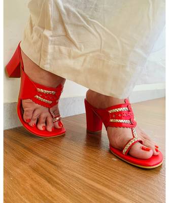 Red Block Kolhapuri 3.5" 3