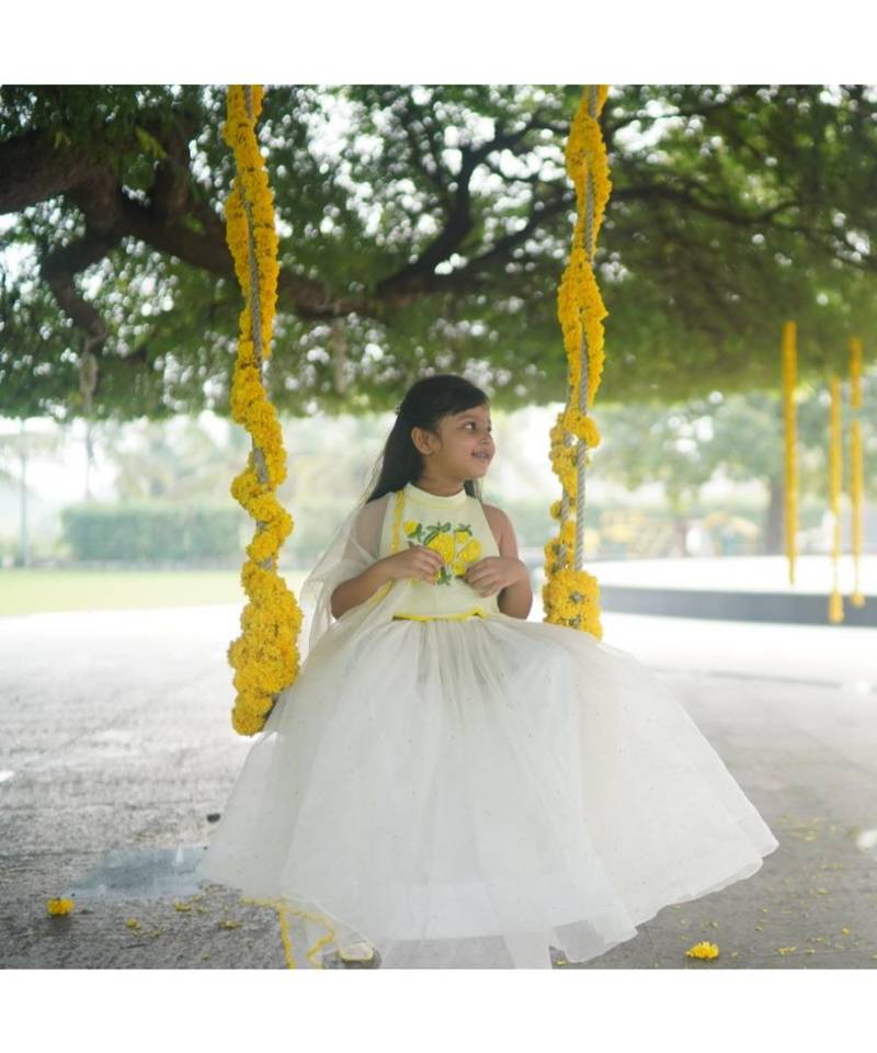 Lemon Garden Lehnga Set