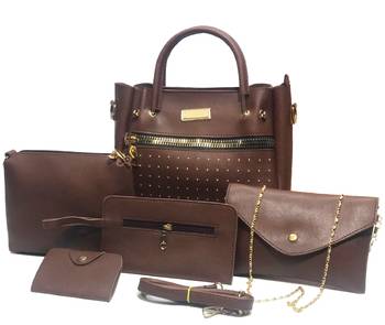 BFC-Stylish Top handel Five Bag Combo Set For Woman(5bag set) 1