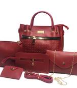 BFC-Stylish Top handel Five Bag Combo Set For Woman(5bag set)