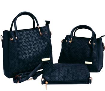 BFC-Stylish Top handel Three Bag Combo Set For Woman(3 bag set) 1