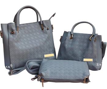 BFC-Stylish Top handel Three Bag Combo Set For Woman(3 bag set) 1