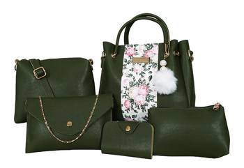 BFC-Stylish Top handel Five Bag Combo Set For Woman(5bag set) 1