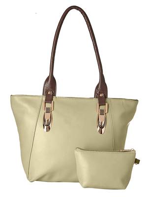 FFC-Women Handbag Cream 1