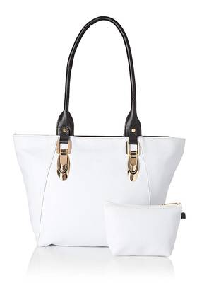 FFC-Women Handbag White 1