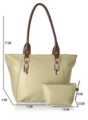 FFC-Women Handbag Cream 3