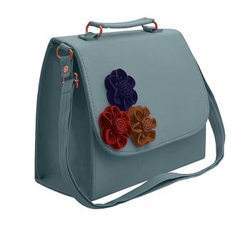 Women's Handbag, Sling Bag with Adjustable Strap for Ladies and Girls.(Nevi Blue) 1