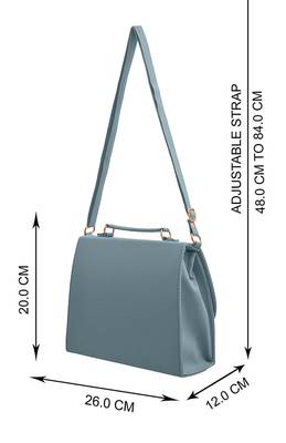 Women's Handbag, Sling Bag with Adjustable Strap for Ladies and Girls.(Nevi Blue) 3